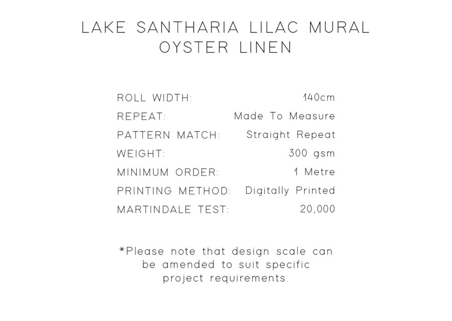 Lake Santharia Lilac Oyster Linen Fabric - Image 4