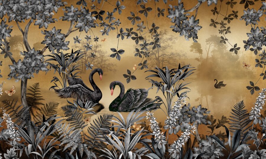 Lake Santharia Gold Recycled Velvet