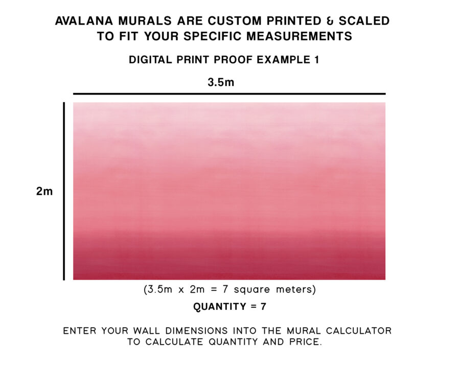 Barbie Girl Ombre Wall Mural - Image 4