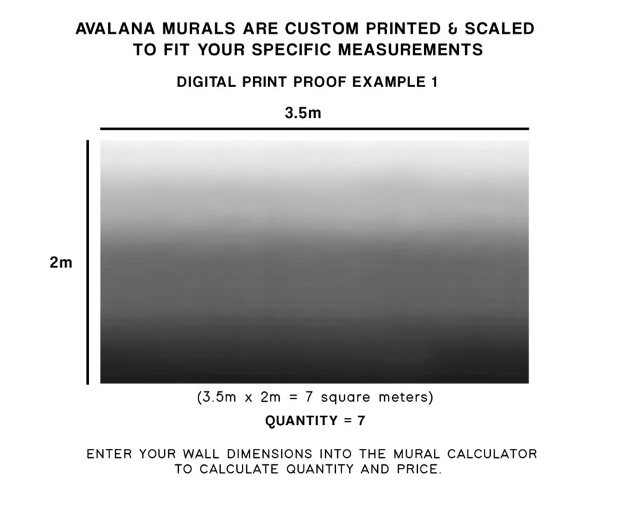 Charcoal Ombre Wall Mural - Image 4