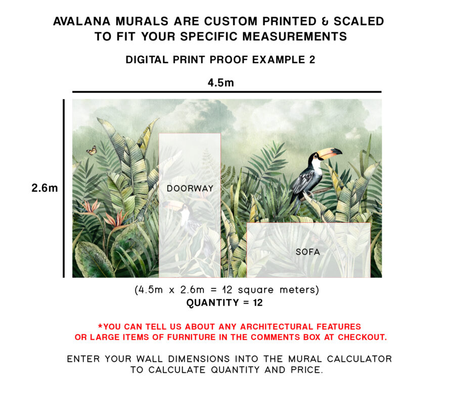 Cloud Forest Wall Mural - Image 6