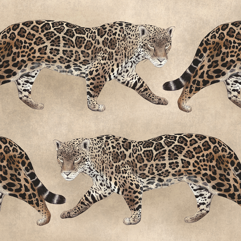 caramel panthers repeat tile