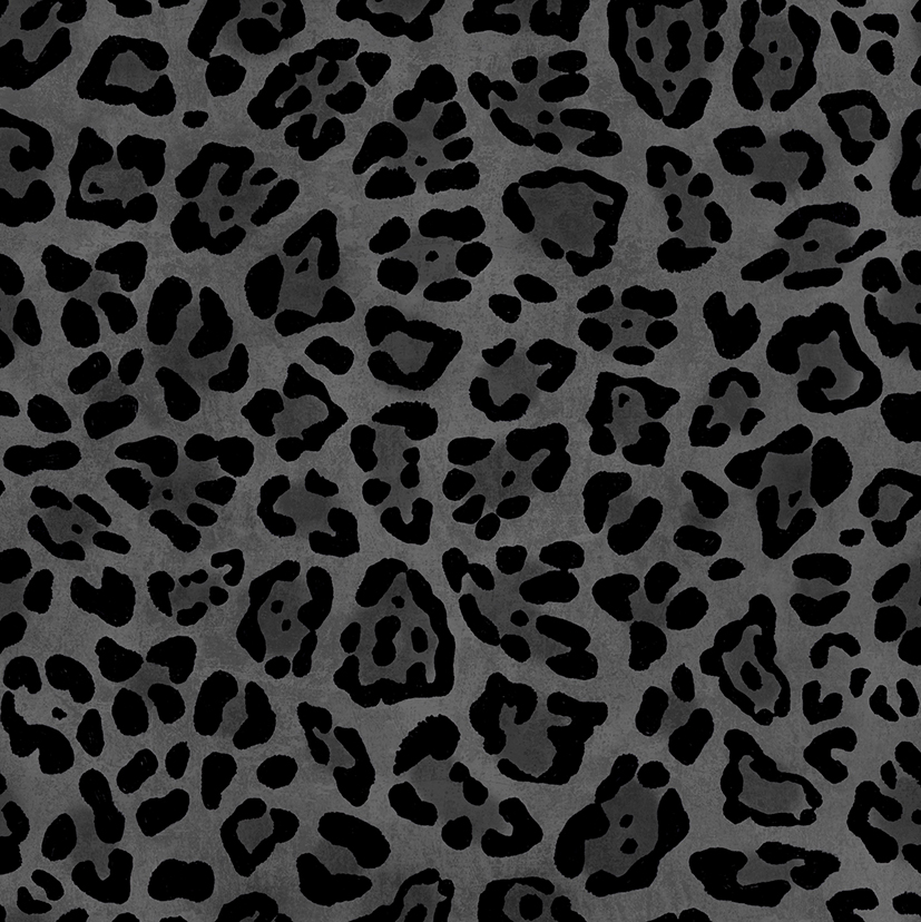 Jaguar Spot Noir Recycled Velvet