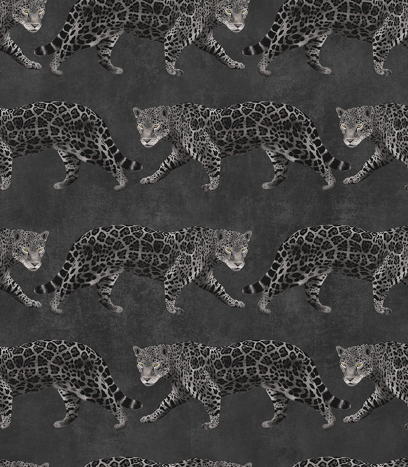 Noir Pantheress Recycled Velvet
