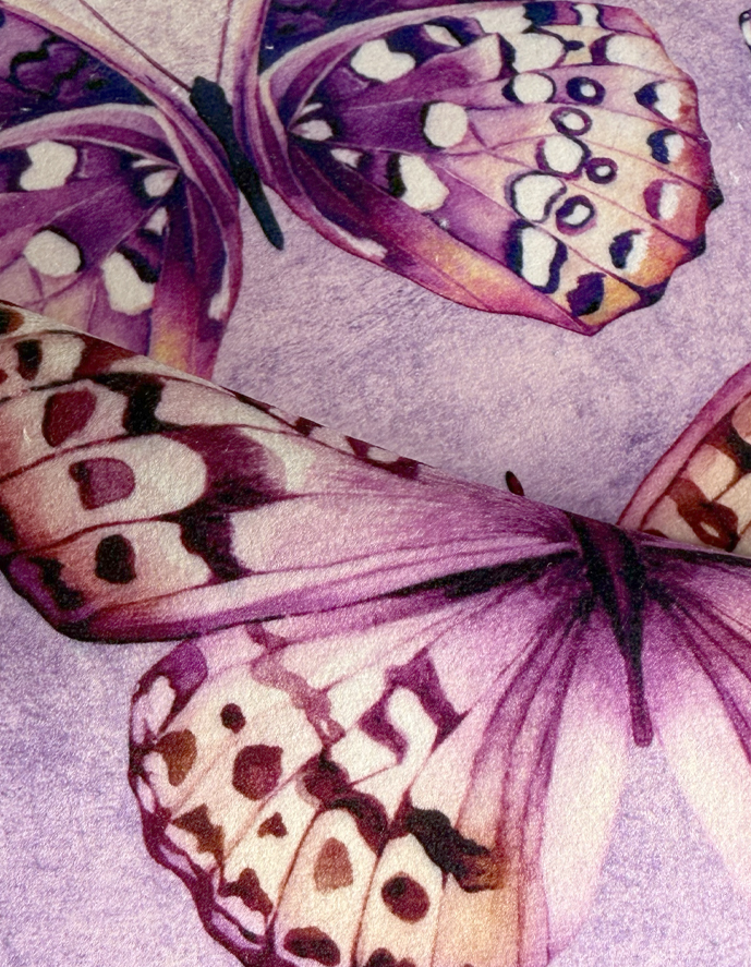 Alternative view of Lilac Papilio Recycled Velvet