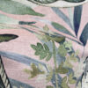 blush tropics design on recycled velvet
