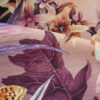 lake Santeria lilac on oyster linen fabric