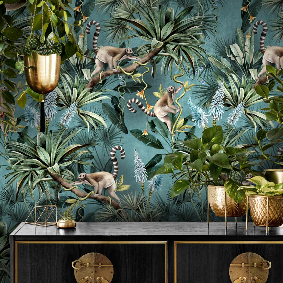 Bamboo by Avalana Design - Pale Jade - Wallpaper : Wallpaper Direct