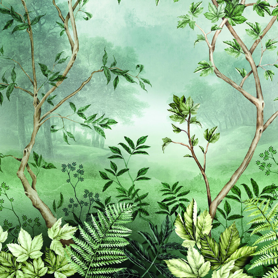 Forest Flair Arsenic Wall Mural - Image 3