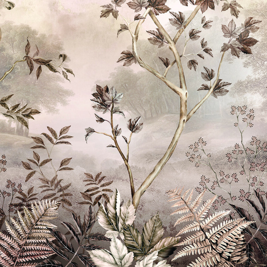 Forest Flair Fresco Wall Mural - Image 3