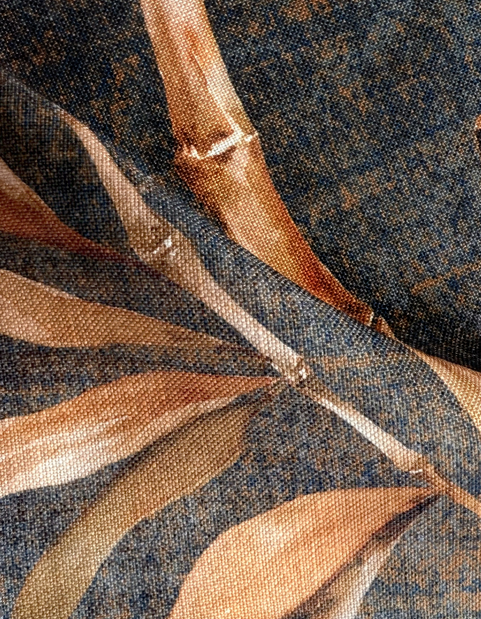 Alternative view of Bamboo Forest Green Artisan Weave Fabric